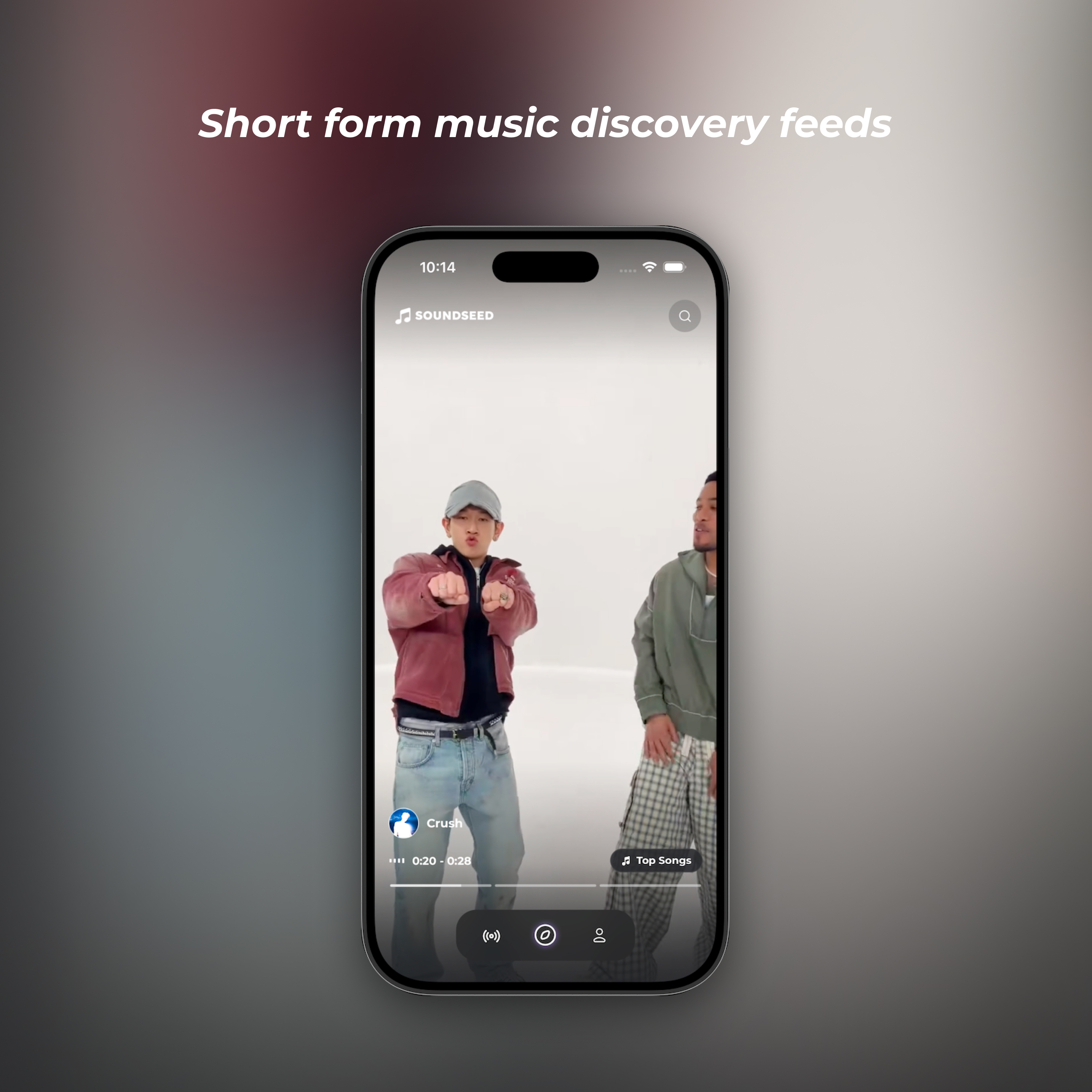 SoundSeed artist profile preview
